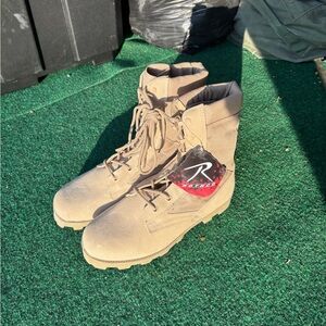 Rothco desert combat boots